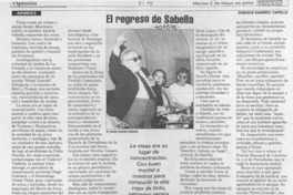 El regreso de Sabella