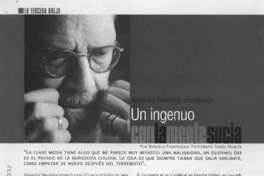 Un ingenuo con la mente sucia  [artículo] Marcela Fuentealba