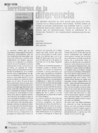 Territorios de la diferencia  [artículo] Patricia Espinosa