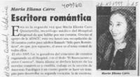 Escritora Romántica  [artículo]