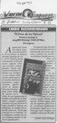 "El peor de los héroes"