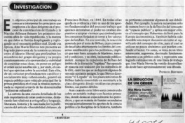 La seducción de un orden  [artículo] Patricio Bernedo