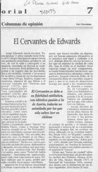 El Cervantes de Edwards  [artículo] Personne