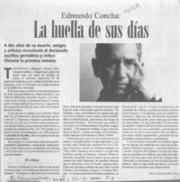 La huella de sus días  [artículo] David Gómez Miranda