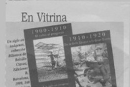 En vitrina  [artículo]