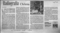 Radiografía chilena  [artículo] José Promis