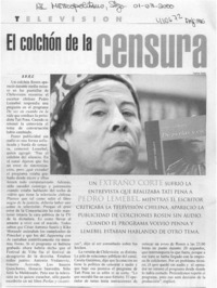 El colchón de la censura