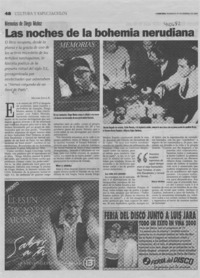 Las noches de la bohemia nerudiana  [artículo] Melanie Jösch K.