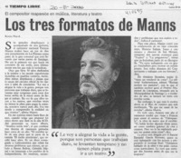 Los tres formatos de Manns  [artículo] Rommel Piña A.