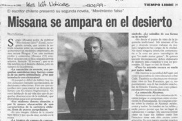 Missana se ampara en el desierto  [artículo] Renato Castelli