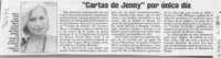 "Cartas de Jenny" por único día  [artículo]