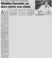 Maldita escuela, un duro juicio con clase