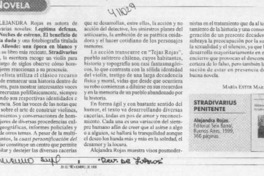 Novela  [artículo] María Ester Martínez Sanz