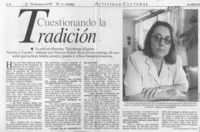 Cuestionando la tradición