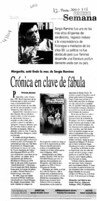 Crónica en clave de fábula  [artículo] Roberto Amaro
