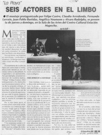 Seis actores en el limbo