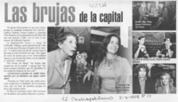 Las brujas de la capital  [artículo]