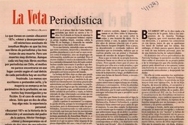 La veta periodística