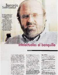 Intelectuales al banquillo