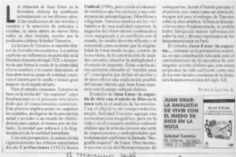 Ensayo  [artículo] Patricio Lizama A.