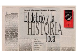 El delirio y la historia loca
