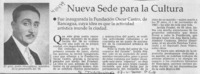 Nueva sede para la cultura  [artículo]