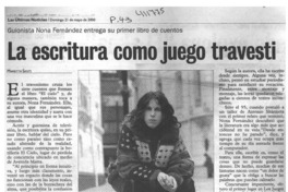 La escritura como juego travesti