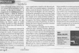 Historia  [artículo] Valeria Maino