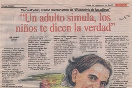 "Un adulto simula, los niños te dicen la verdad"  [artículo] Willy Haltenhoff