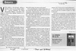 Ensayo  [artículo] Elena Vial