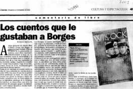 Los cuentos que le gustaban a Borges