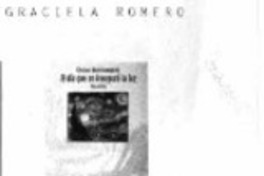 El día que se inauguró la luz  [artículo] Graciela Romero