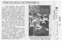 Psicología económica  [artículo]