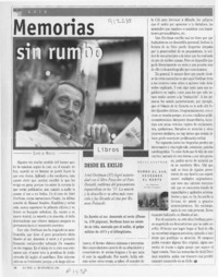 Memorias sin rumbo  [artículo] Camilo Marks