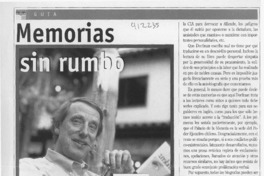 Memorias sin rumbo  [artículo] Camilo Marks