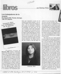 Los trabajadores de la muerte  [artículo] Rodrigo Pinto