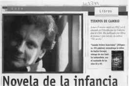Novela de la infancia  [artículo] Camilo Marks