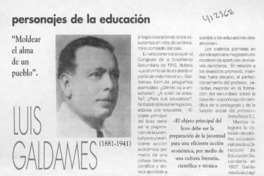 Luis Galdames  [artículo] Juan Antonio Massone