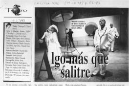 Algo más que salitre  [artículo] Italo Passalacqua C.