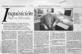 Inquisición nueva mirada  [artículo] Alejandra Gajardo