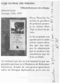 Viaje al final del paraíso