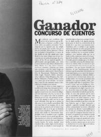 Ganador concurso de cuentos  [artículo]