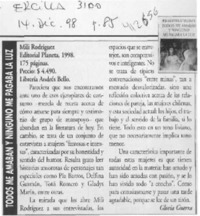 Todos me amaban y ninguno me pagaba la luz  [artículo] Gloria Guerra