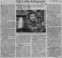 Un lobo estepario  [artículo]