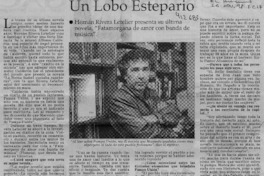 Un lobo estepario  [artículo]