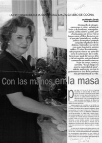 Con las manos en la masa  [artículo] Alejandra Parada