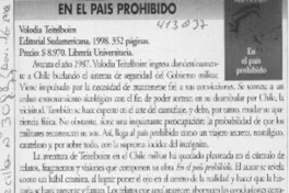 En el país prohibido  [artículo] Marcelo Salinas