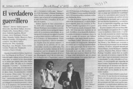 El verdadero guerrillero  [artículo] Luis Alberto Mansilla