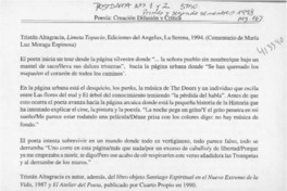 Limeta Topacio  [artículo]