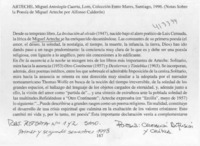 Antología cuarta  [artículo]